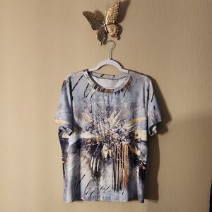 Abstract Graphic T-Shirt